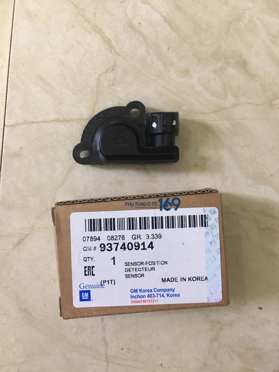 Cảm biến vi trí bướm ga Daewoo (93740914) Cảm biến vị trí bướm ga Chevrolet Aveo