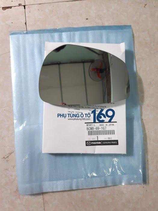 Mặt kính chiếu hậu phải Mazda 3 Mặt kính chiếu hậu phải Mazda 3