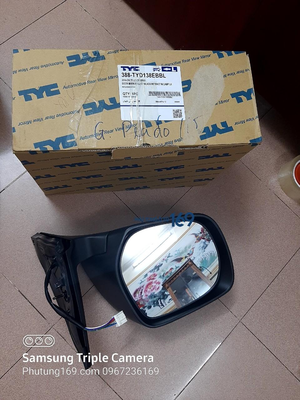 Gương chiếu hậu trái Toyota Prado Gương chiếu hậu trái Toyota Prado