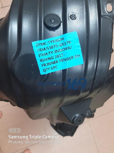 Chắn bùn lòng dè trước Toyota Innova Chắn bùn lòng dè trước Toyota Innova