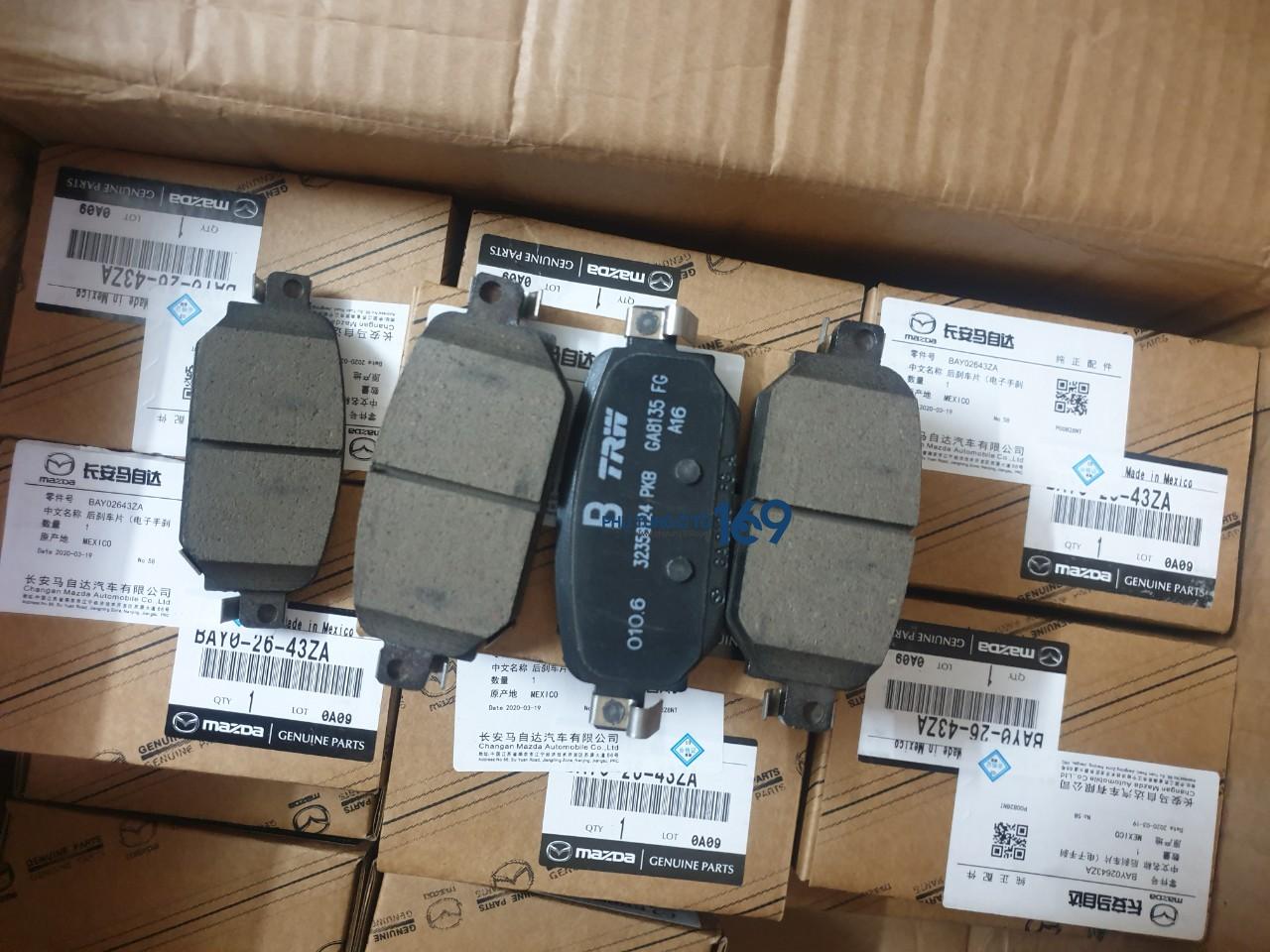 Má phanh sau Mazda 3 Má phanh sau Mazda 3