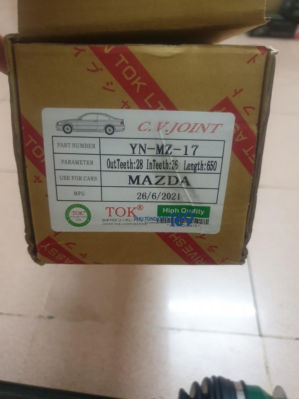 Trục láp lái Mazda 3 Trục láp lái Mazda 3