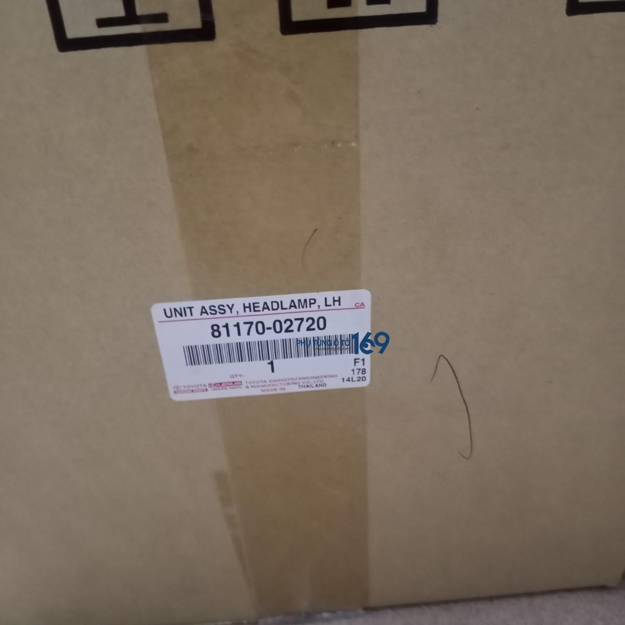 Đèn pha Altis 1.8 Đèn pha Altis 1.8