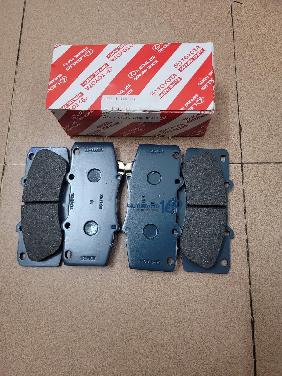 Má phanh trước Fortuner Má phanh trước Fortuner