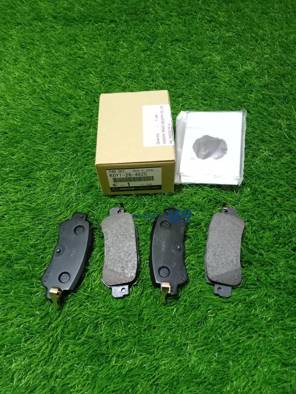 Bố thắng sau Mazda 2 Bố thắng sau Mazda 2