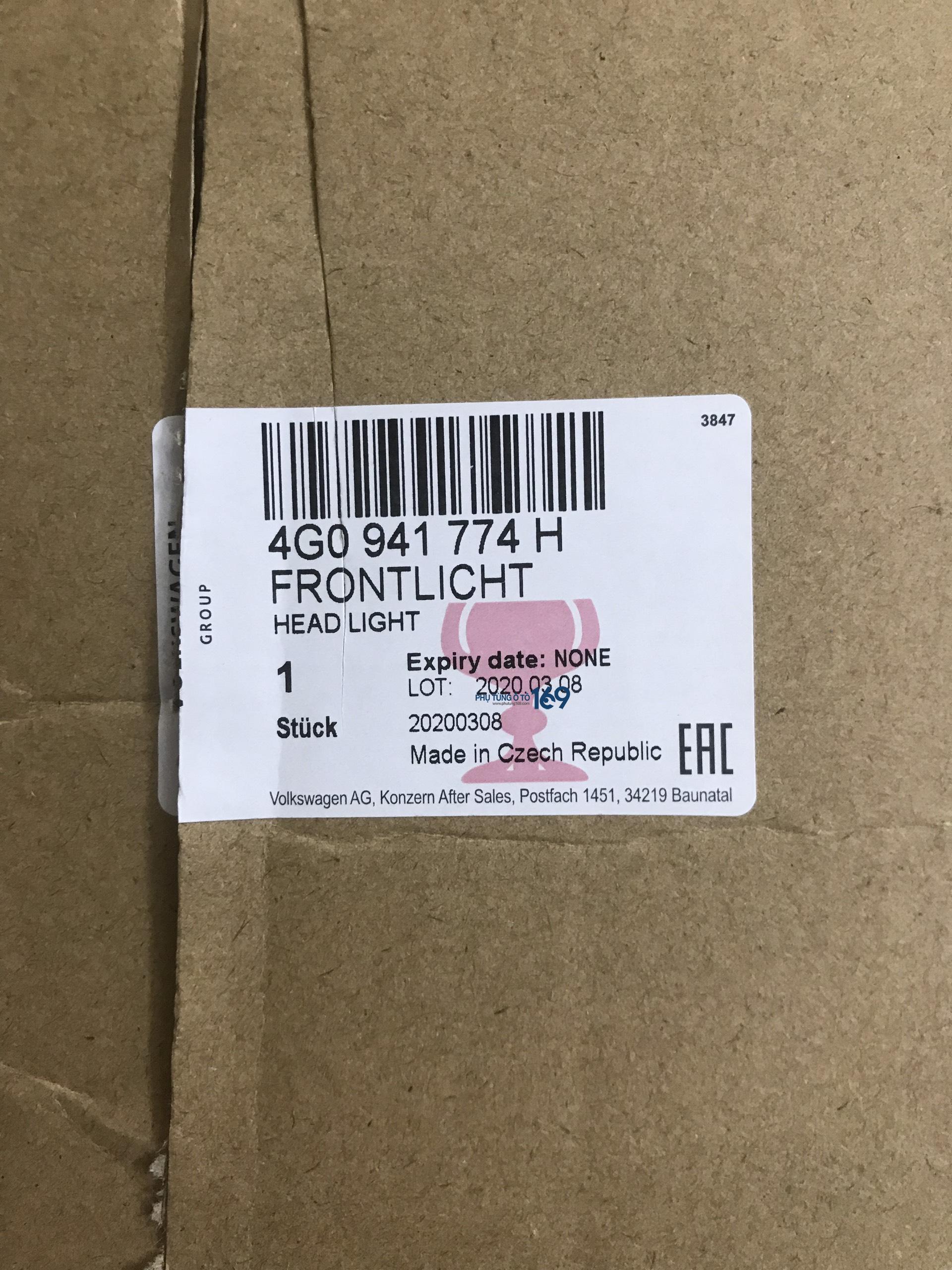 Đèn pha phụ Audi A6 Đèn pha phụ Audi A6