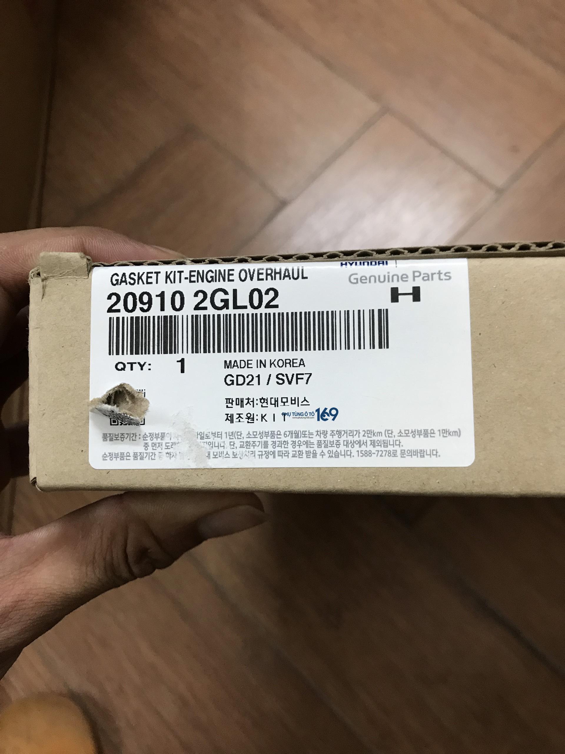 Gioăng bộ Carens Gioăng bộ Carens