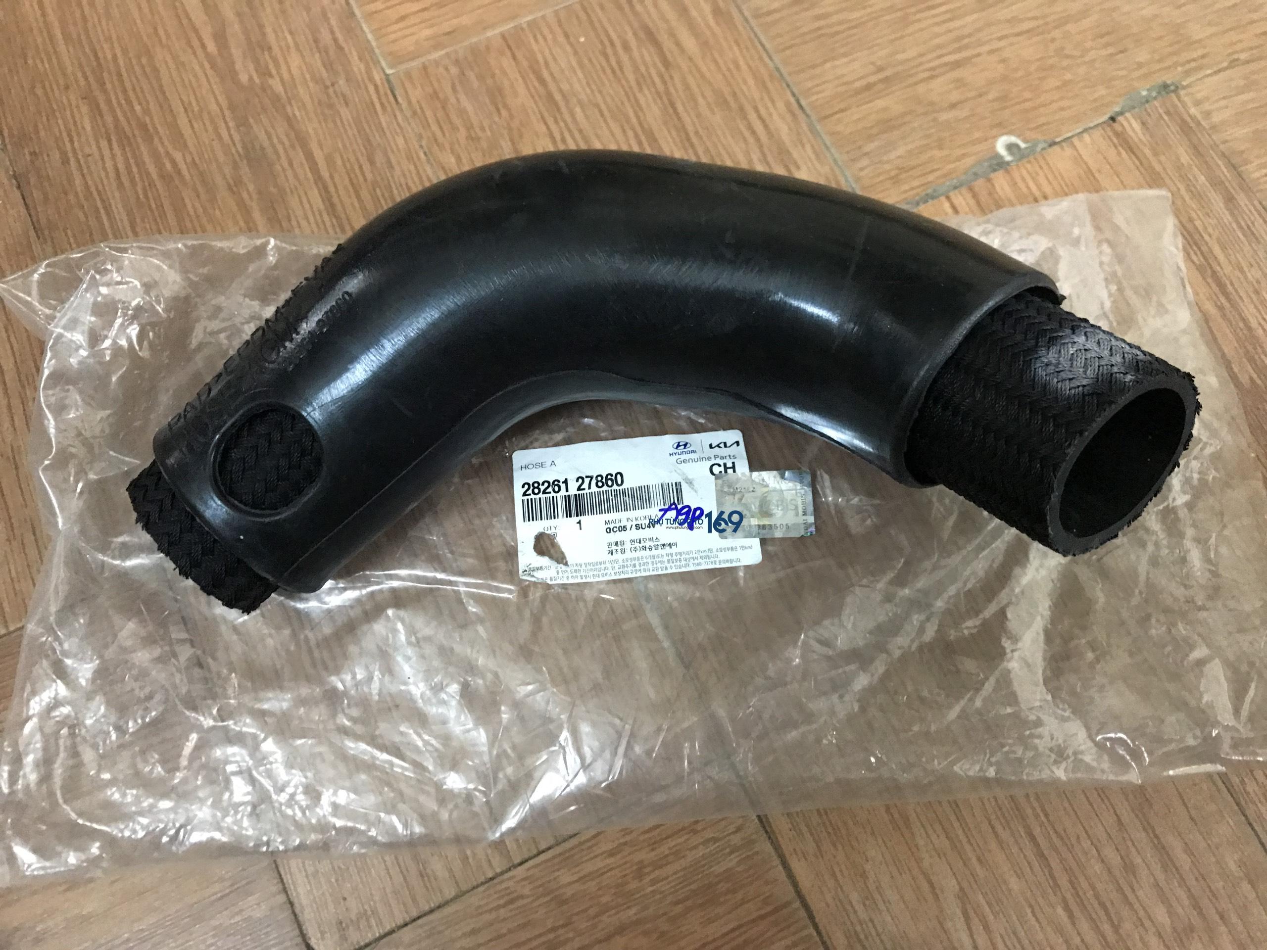 Ống làm mát dầu két Turbo Santafe Ống làm mát dầu két Turbo Santafe