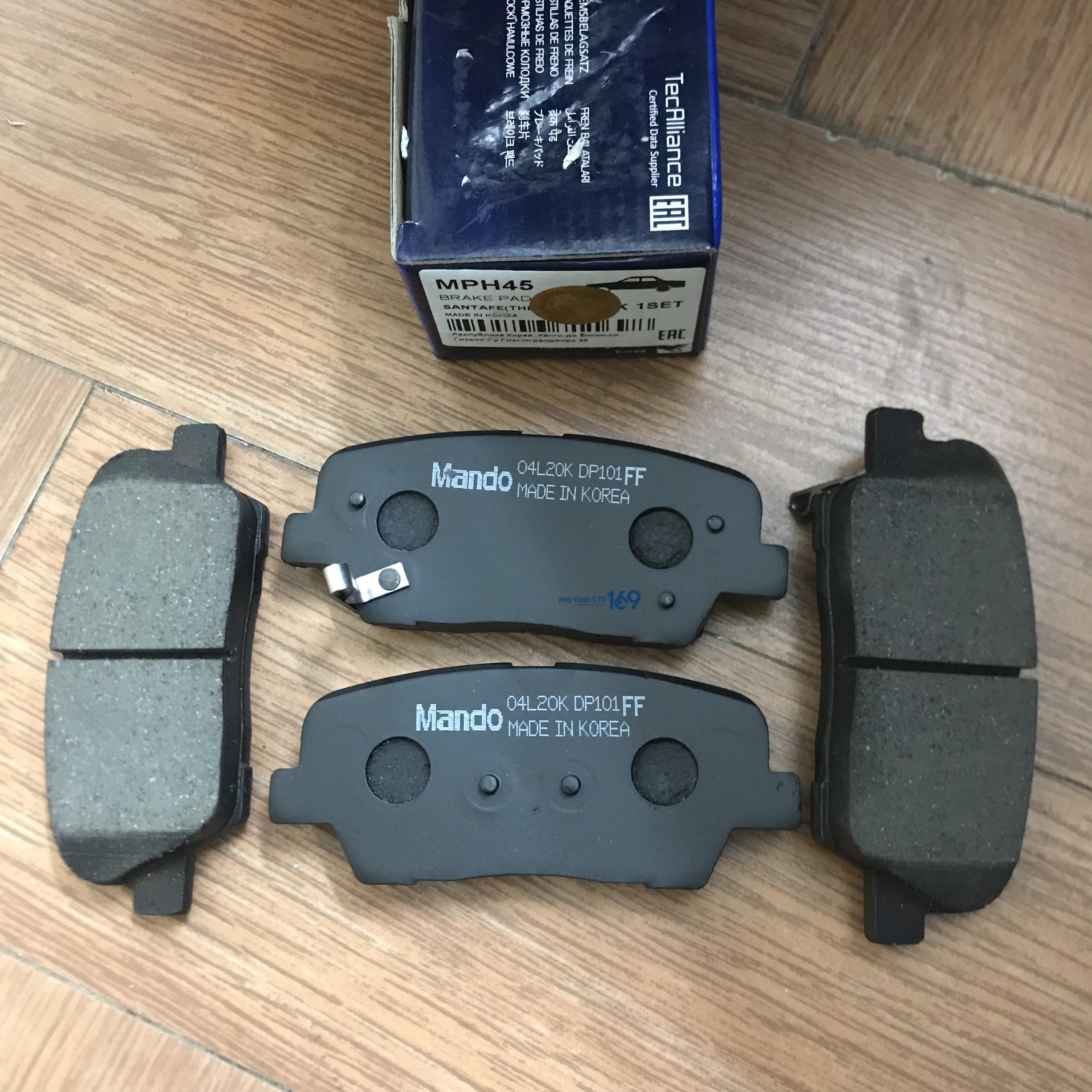 Má phanh sau Sorento Má phanh sau Sorento