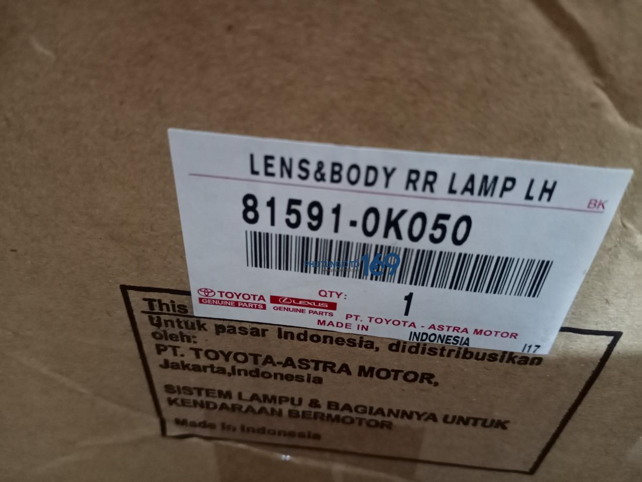 Đèn hậu trong phải Innova Đèn hậu trong phải Innova