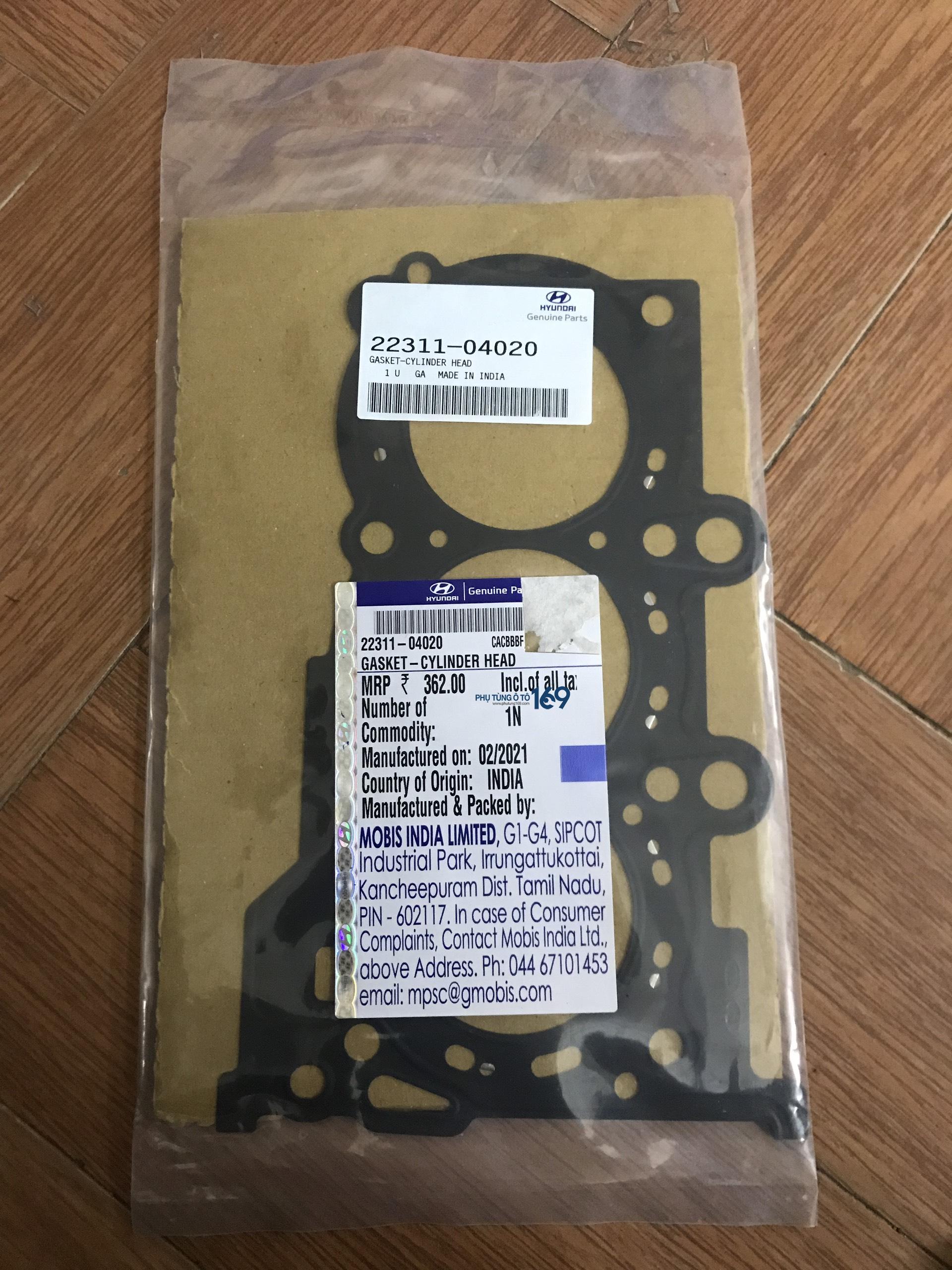 Gioăng mặt máy I10 Grand Gioăng mặt máy I10 Grand