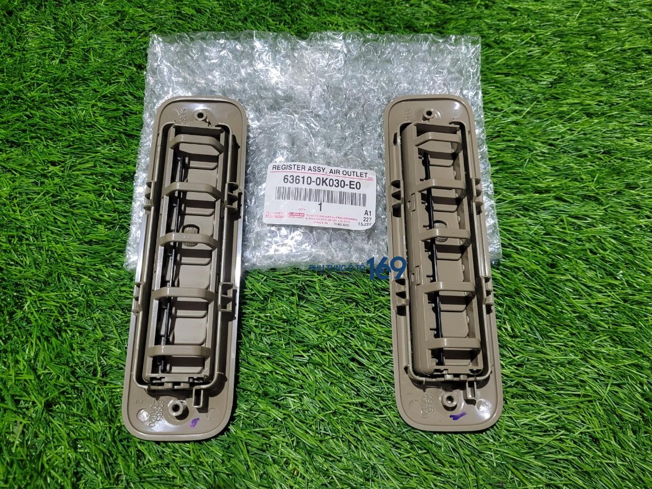 Cửa gió trần xe Fortuner Cửa gió trần xe Fortuner