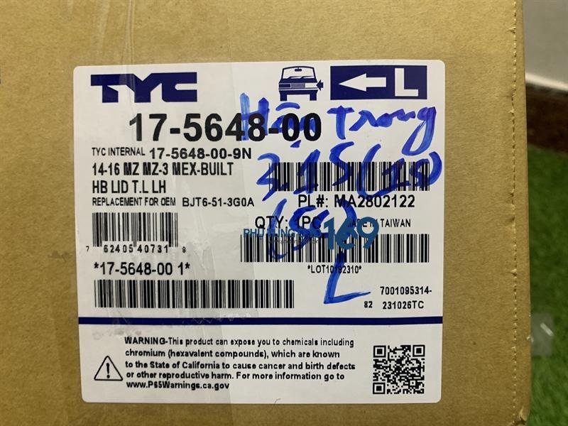 Đèn hậu trong phải Mazda 3 Đèn hậu trong phải Mazda 3