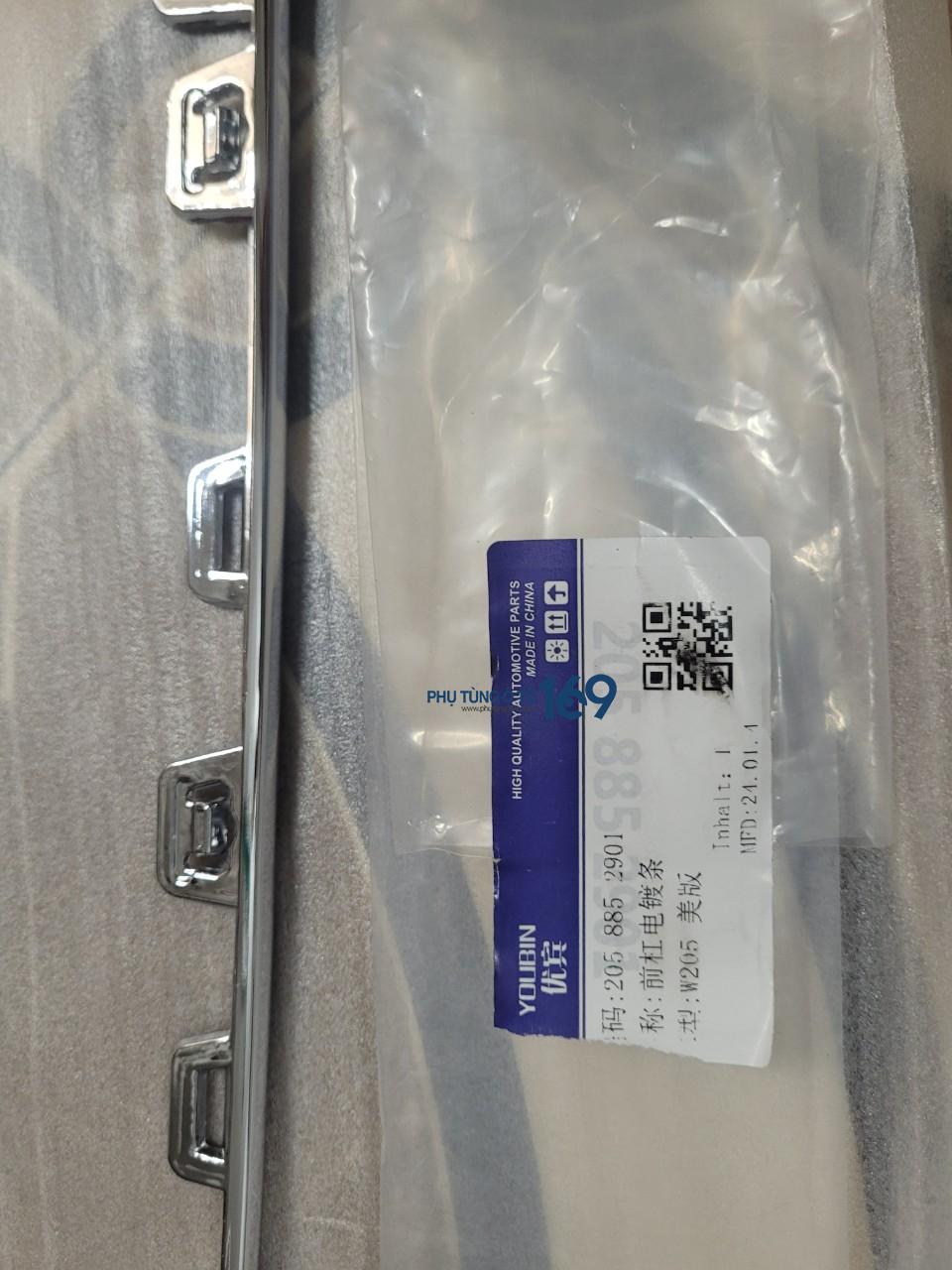 Nẹp cản trước Mercedes C200 Nẹp cản trước Mercedes C200