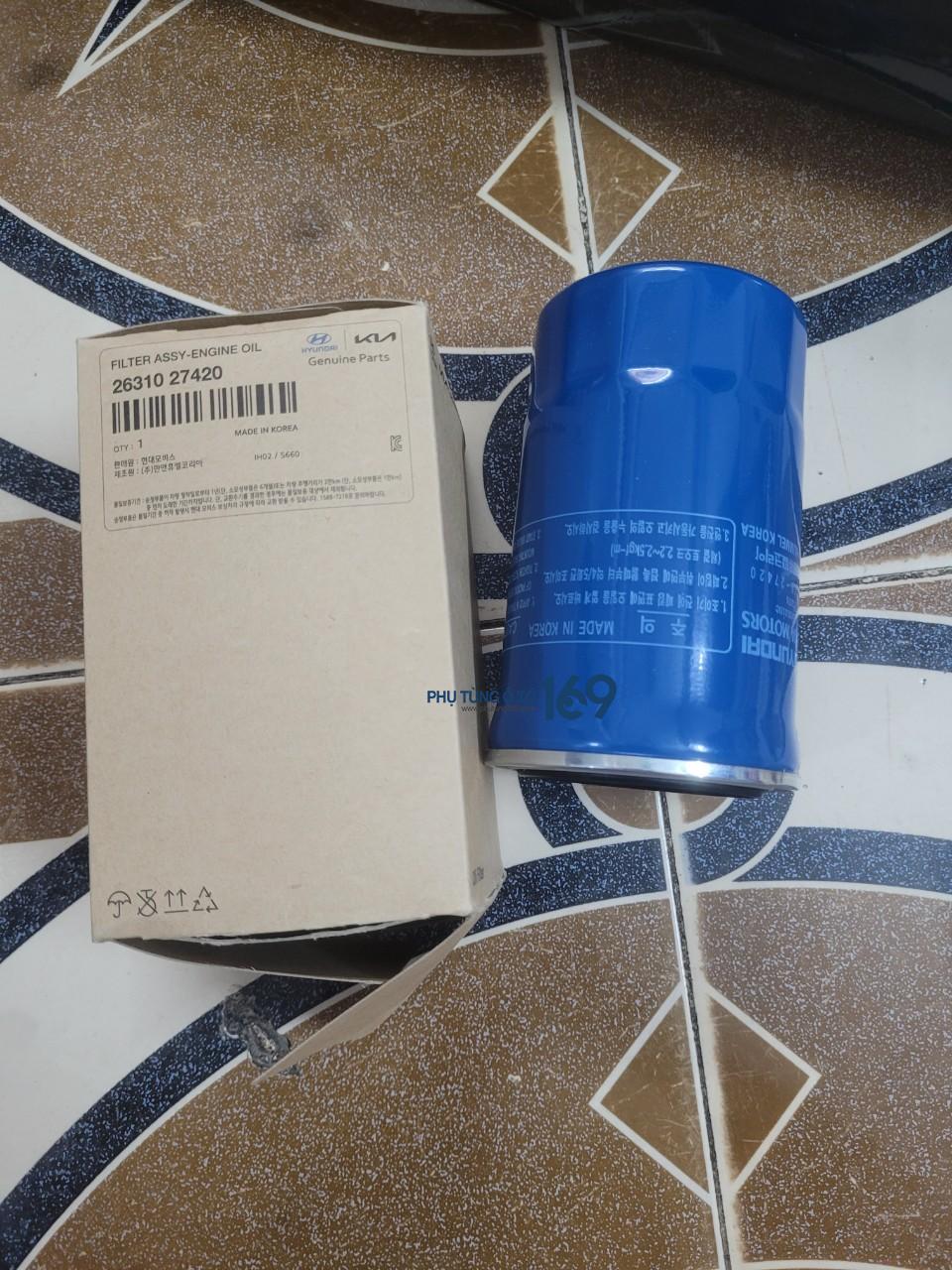 Lọc dầu máy dầu Santafe Lọc dầu máy dầu Santafe