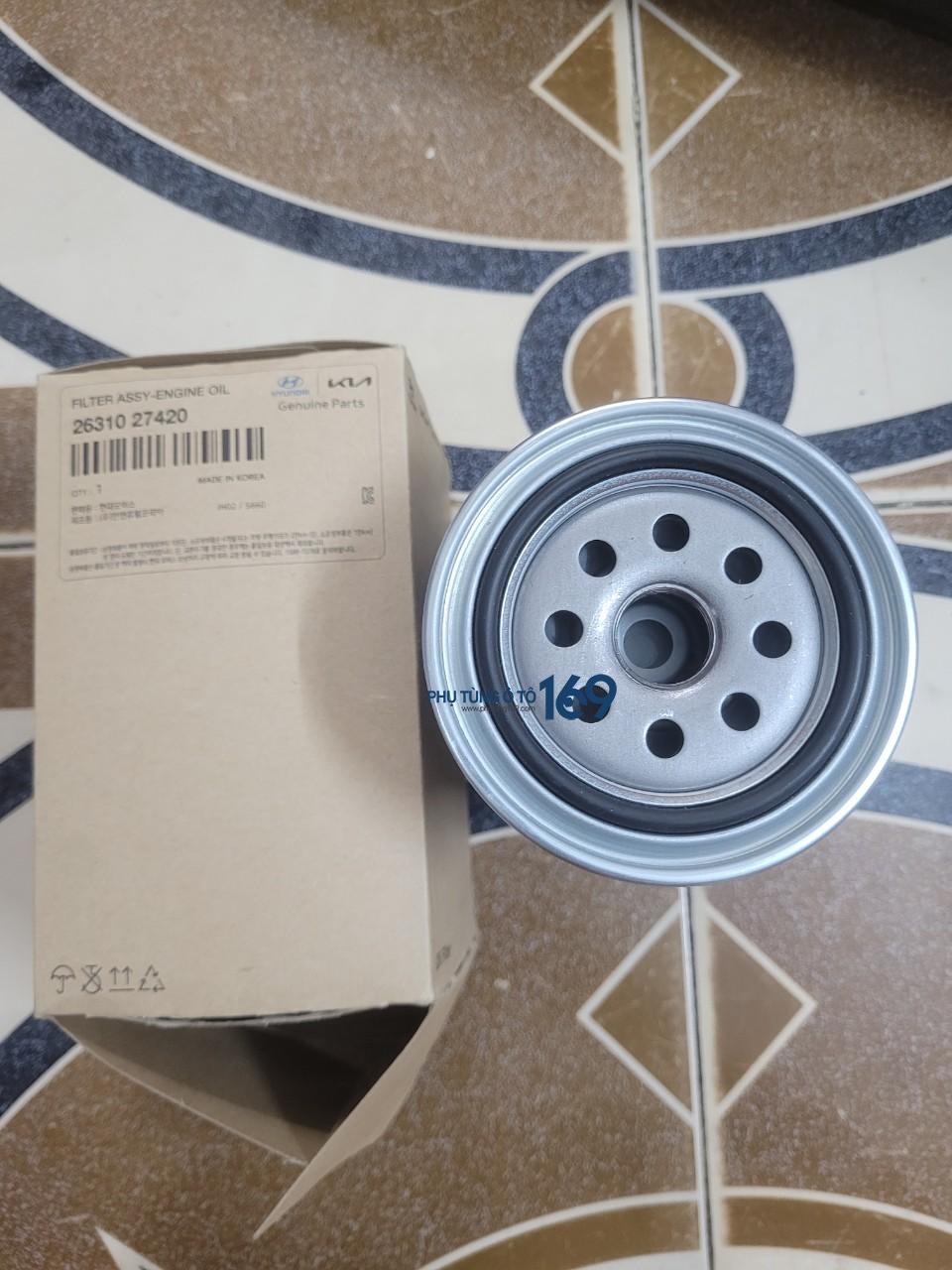 Lọc dầu máy dầu Santafea