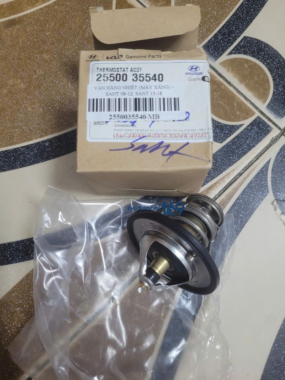 Van hằng nhiệt Santafe 2.7a