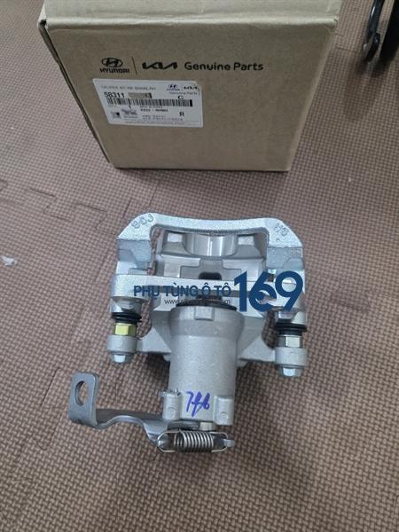 Cụm gông phanh sau phải Huyndai Veloster Cụm gông phanh sau phải Huyndai Veloster